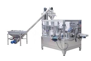 Powder Pouch Filling Sealing Machine